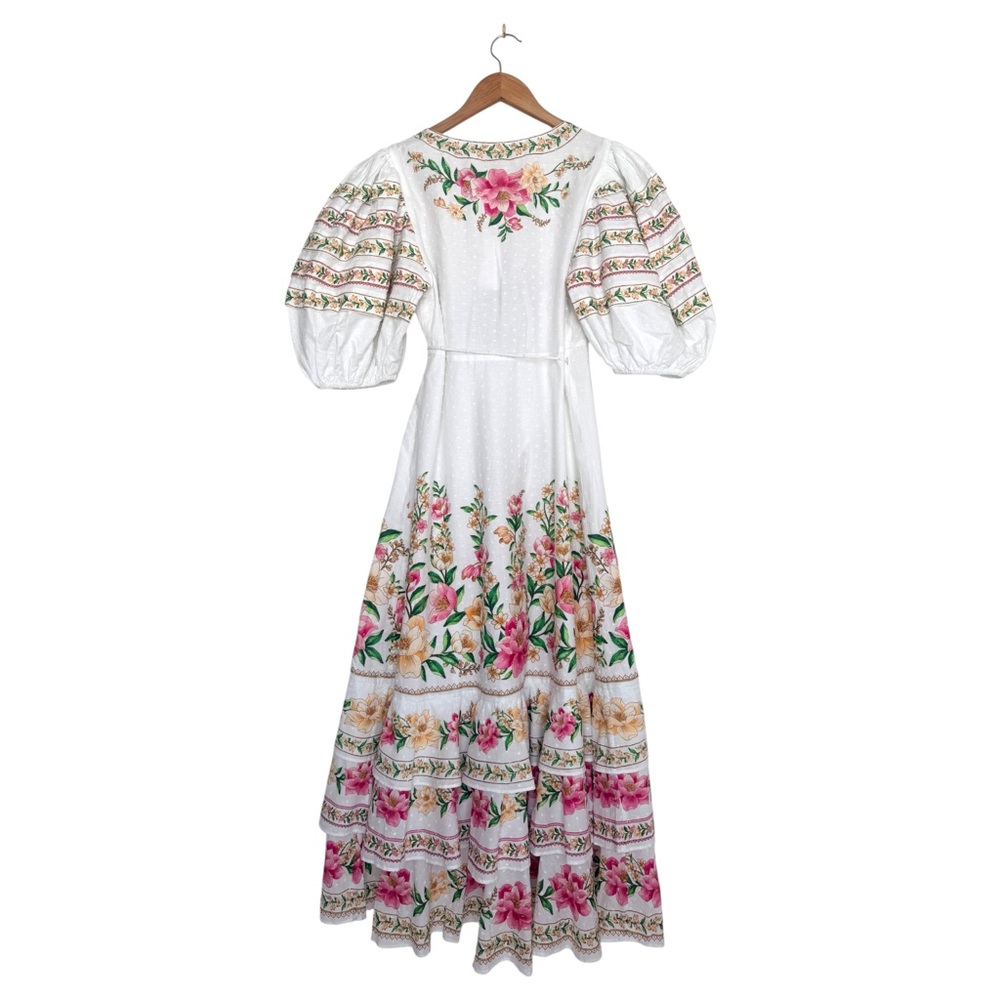 FARM Rio Palm Dream Midi Wrap Dress, NWT ๐ง๐ท - Picture 13 of 16